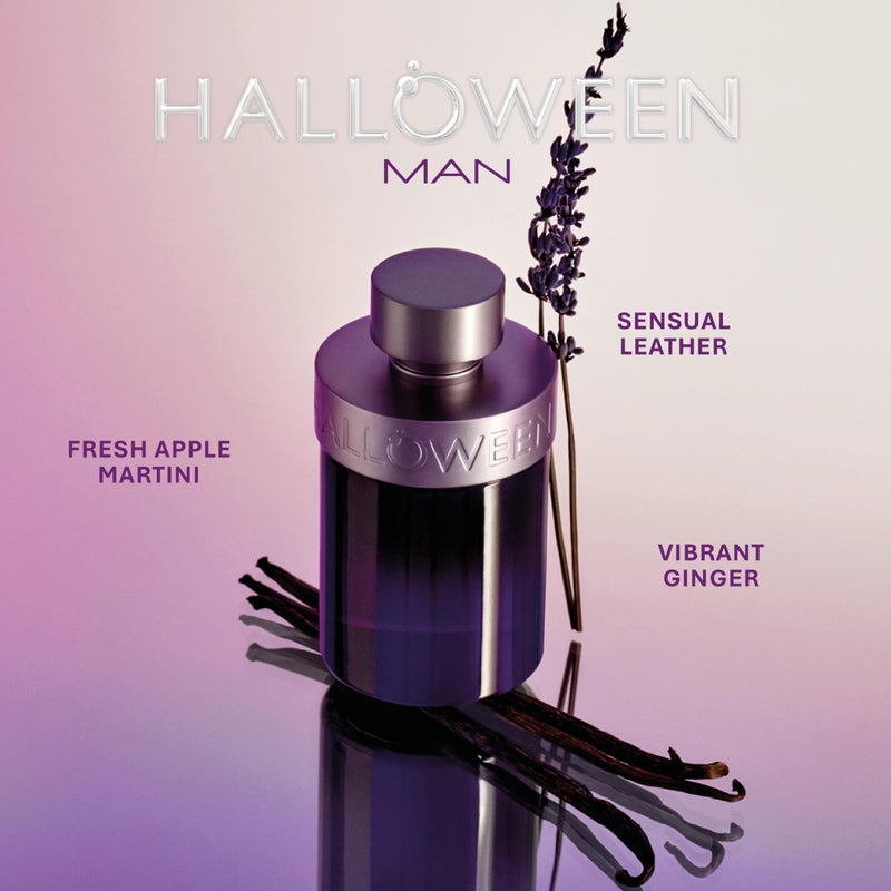 Halloween Man Eau de Toilette for Men, Long-Lasting Fresh Fragrance Infused with Warm Spicy Coffee and Amber, with Mandarin Orange, Violet Leaf, and Basil Notes. 6.8 Fl Oz - Image 4